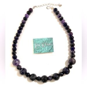 Amethyst Jay King Necklace / NEW